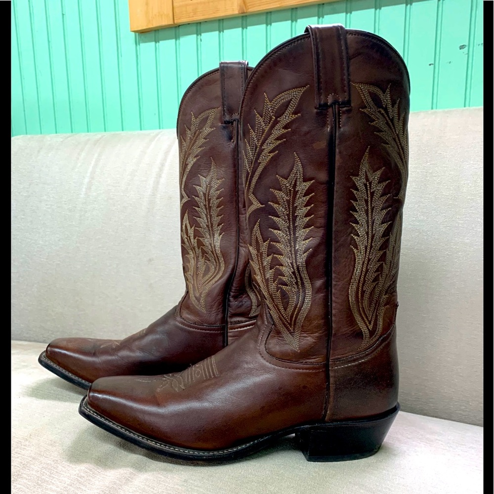 Tony Lama size 9D men’s square toe boots